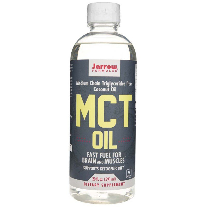 Zdjęcia - Witaminy i składniki mineralne Jarrow Formulas Suplement diety,  MCT Oil  591 ml (Olej MCT)