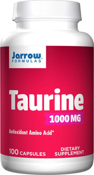 Jarrow Formulas, Taurine, Tauryna,  Suplement diety, 100 kaps. - Jarrow Formulas