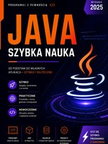 Java. Szybka nauka - ebook PDF Błoński Bruno