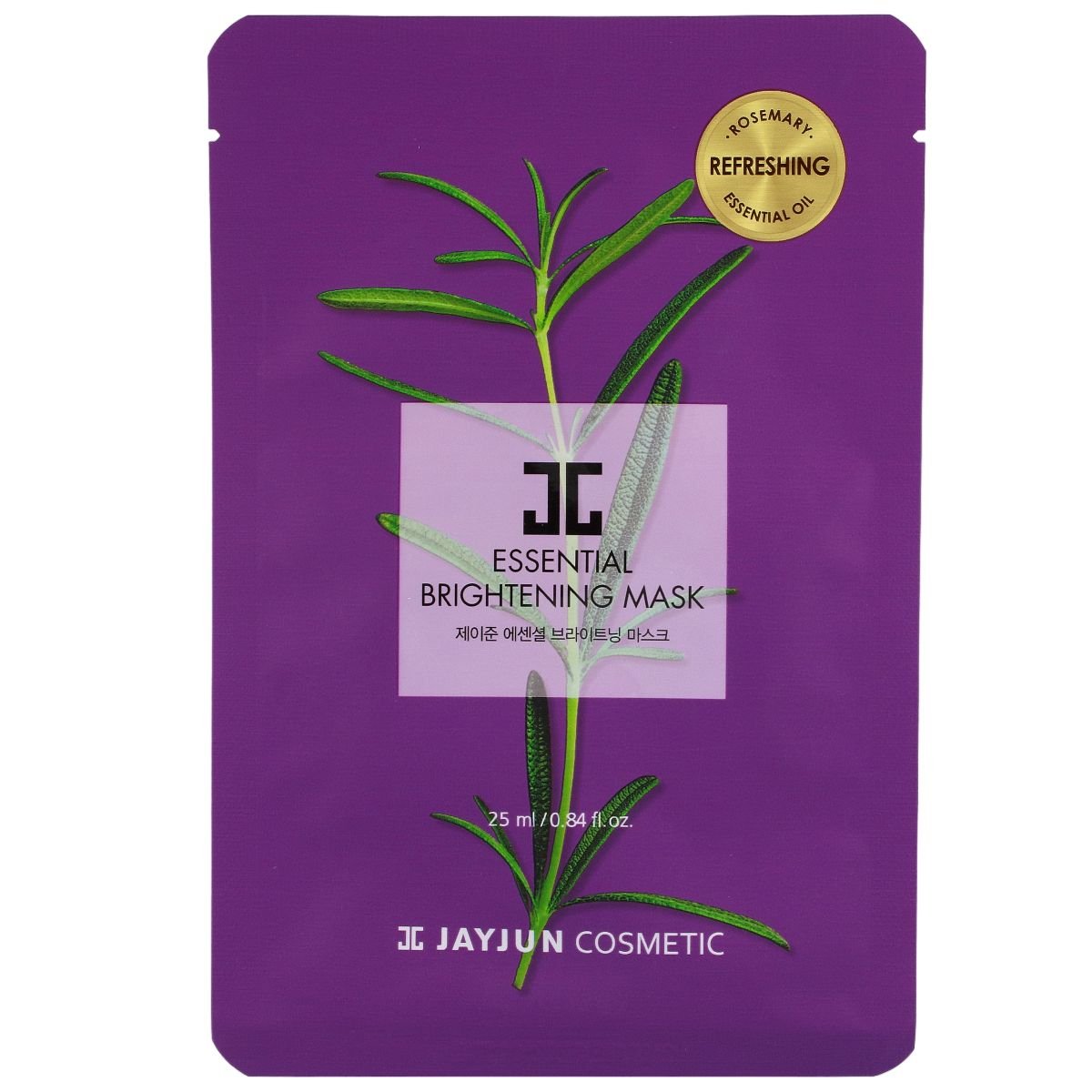 Jayjun, Essential Brightening Mask, Rozjaśniająca Maska W Płachcie