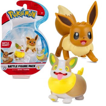 Jazwares Pokemon figurki Eevee i Yamper 4 cm - Pokemon