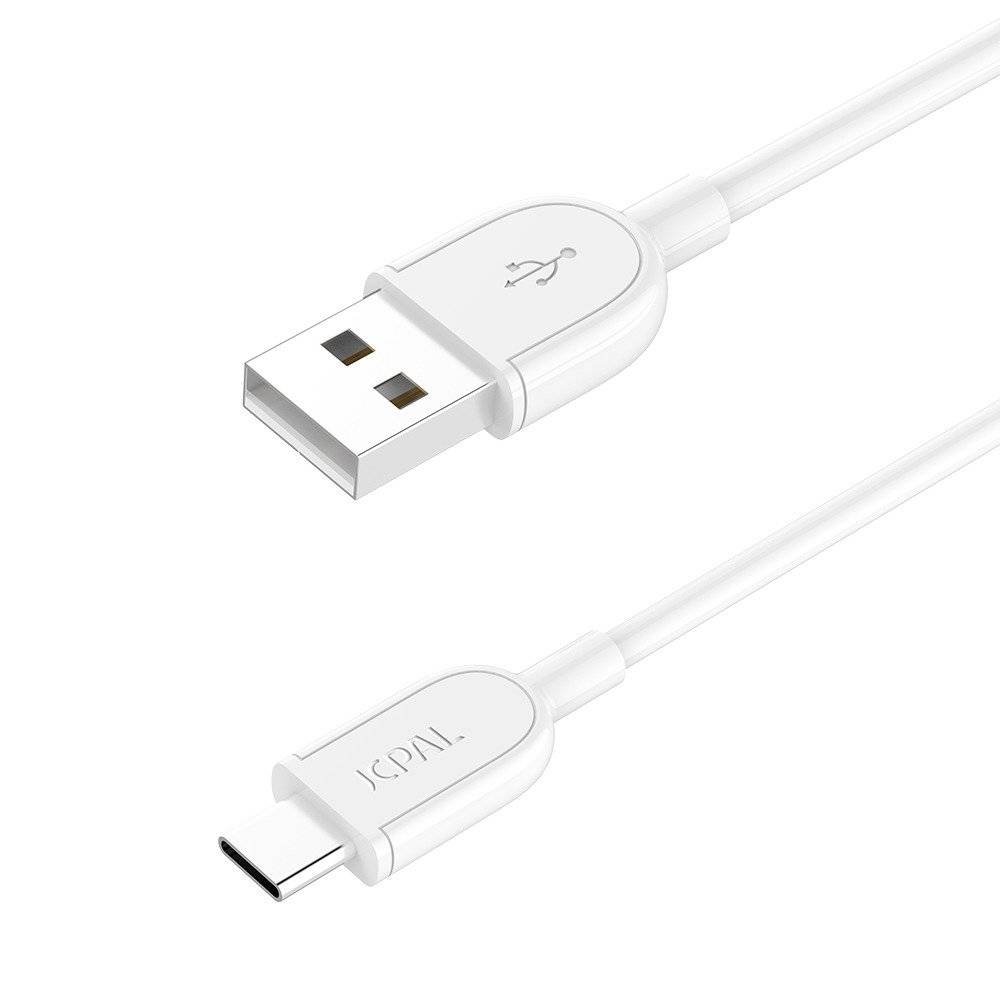 Фото - Кабель JCPAL Classic USB-A to USB-C Cable (1M) White 