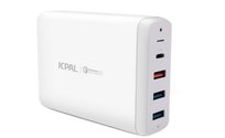 JCPAL USB-C PD Multiport Desktop Charger - ładowarka sieciowa (biała)