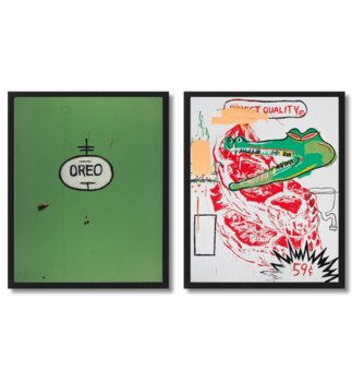 Jean-Michel Basquiat, Abstrakcje, Oreo I Krokodyl - DEKORAMA