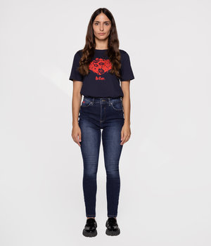 Jeansy damskie skinny SCARLET 2519 DARK USED-28\28 - Lee Cooper