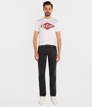 Jeansy męskie tapered LC7504 1049 BLACK USED-33\32 - Lee Cooper