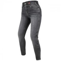 JEANSY MOTOCYKLOWE DAMSKIE REBELHORN CLASSIC 3 SLIM FIT WASHED GREY 26/32 W26/32 Inna marka