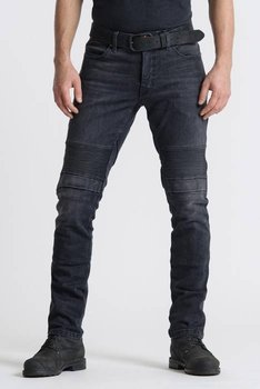 Jeansy Pando Moto Karl Devil 32/34 - PANDO MOTO