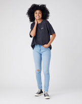 Jeansy Wrangler High Rise Skinny Beach Baby W27H4746B 28 32