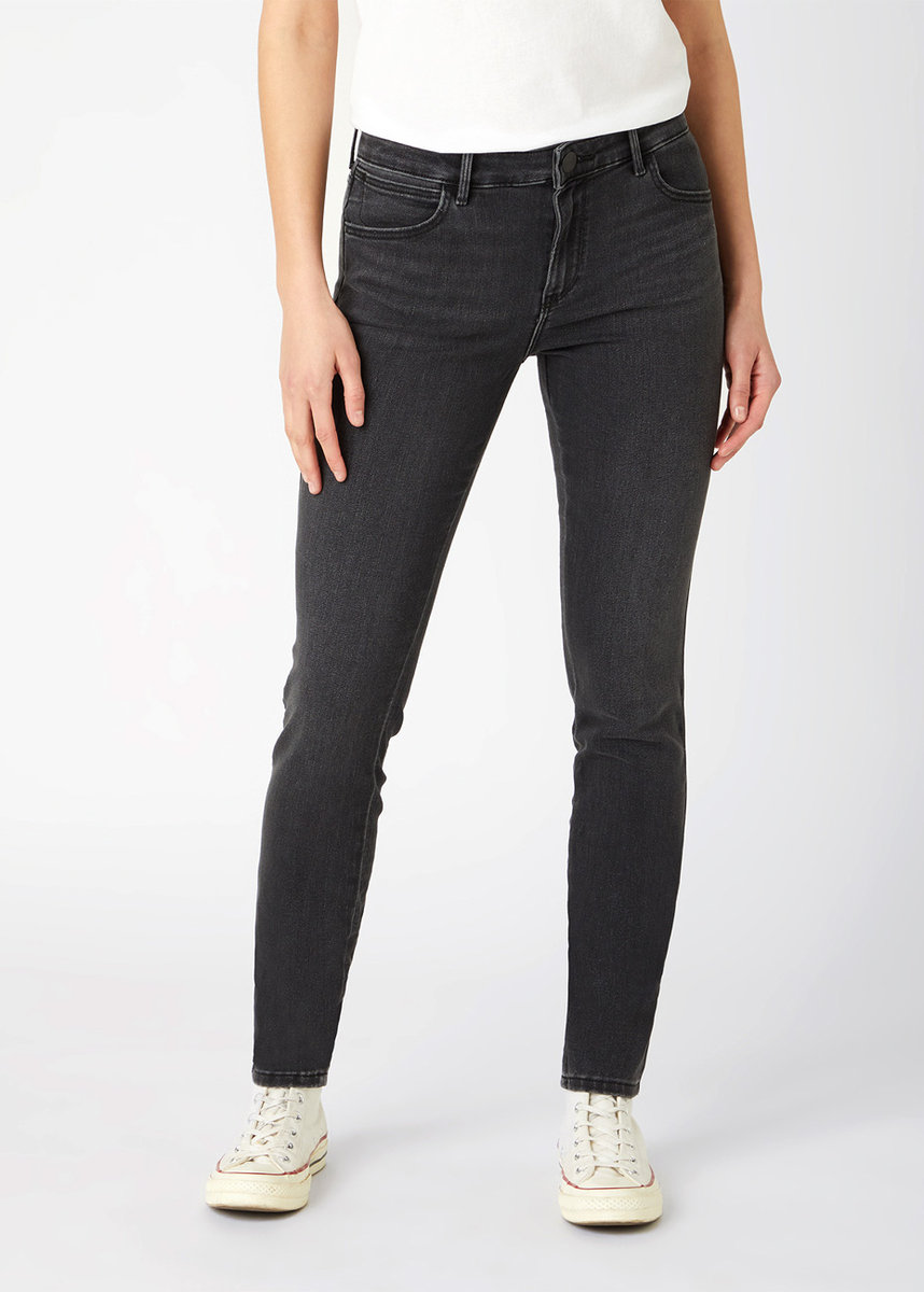 Wrangler Skinny Ash W28KLX86O Gris - Livraison Gratuite | ! - Vêtements Jeans skinny
