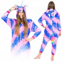  Jednorożec kigurumi onesie piżama ciepła kombinezon damski męski S