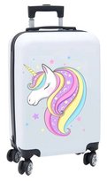 Jednorożec Unicorn Konik Walizka Biała Dla Dzieci Podrózna Szyfr Dziecięca Inna marka