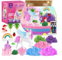 Jednorożec Zestaw Kreatywny Lampka Nocna dla dzieci Magiczne Terrarium DIY