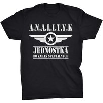 Jednostka Do Zadań Koszulka Dla Analityka Prezent