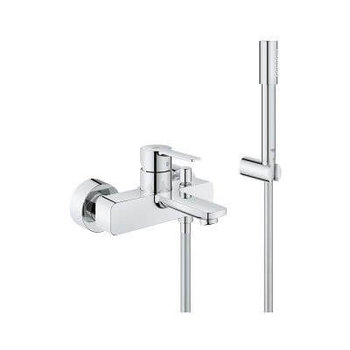 Jednouchwytowa Bateria Wannowa Z Zestawem Prysznicowym Lineare 33850001 Grohe - GROHE