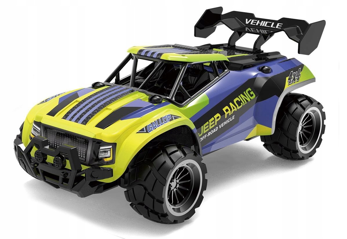 Jeep Racing - R/C 1:20 2,4G 3,7V Li-Ion - Blue/Yellow - NEW | Sklep ...
