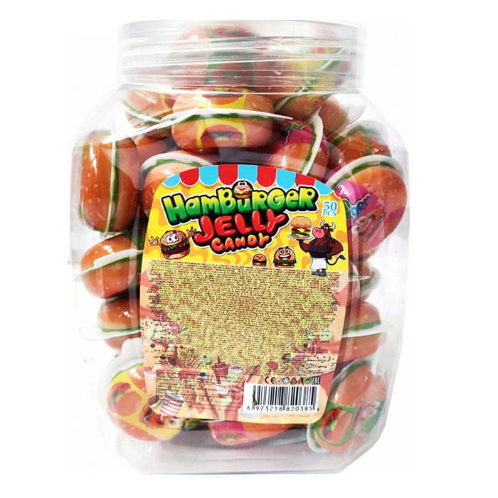 Jelly Candy Hamburger Żelki (10G) 50 Szt Inna marka Sklep