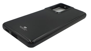 JELLY CASE silikon etui do Galaxy S21 Ultra - BLACK - Tolkado