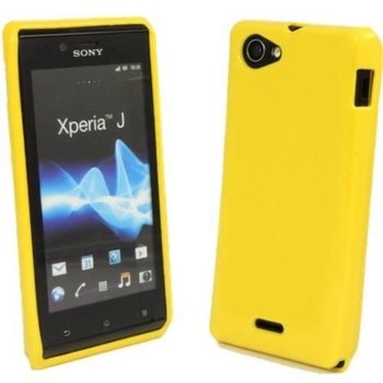 Jelly Sony Xperia J Żółty - Bestphone