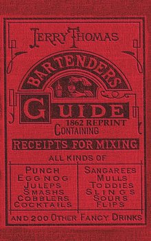 Jerry Thomas Bartenders Guide 1862 Reprint - Thomas Jerry D.
