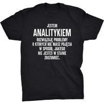 Jestem Analitykiem Koszulka Dla Analityka Prezent
