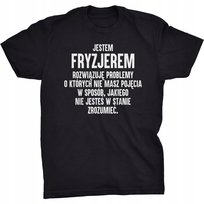 Jestem Fryzjerem Koszulka Dla Fryzjera Prezent