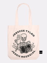 Jeszcze Tylko Jeden Rozdział / Torba Bawełniana / Ecru Nadwyraz.com