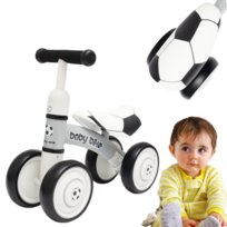 Jeździk Baby Mix Baby Bike Czarno Biały Football Baby Mix