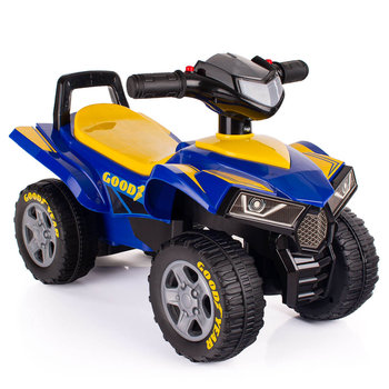 Jeździk QUAD GOODYEAR jeździdełko dla dziecka XL LED dźwięki 18M+ niebieski - Goodyear