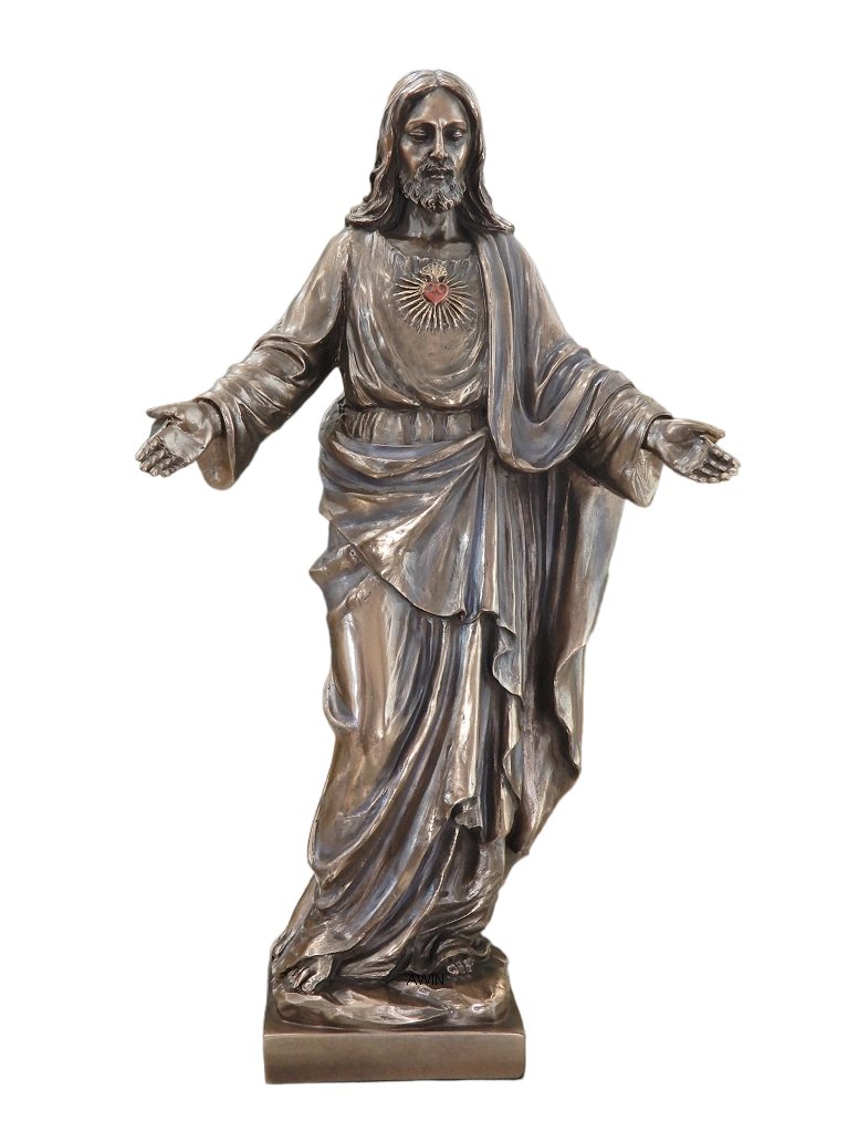 Zdjęcia - Figurka / świecznik Veronese JEZUS MIŁOSIERNY SERCE CHRYSTUSA PREZENT DLA KSIĘDZA 