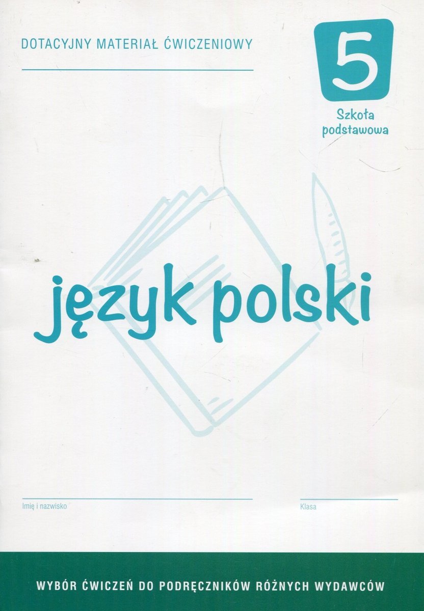 Język Polski ćwiczenia Klasa 5 Język polski. Ćwiczenia. Klasa 5. Szkoła podstawowa | Sklep EMPIK.COM