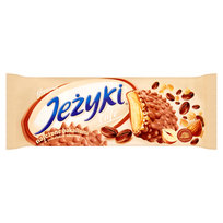 Jeżyki, ciastka w mlecznej czekoladzie, 140g