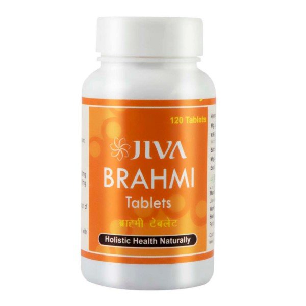 JIVA Ayurveda Brahmi 120 T. Układ Nerwowy | Sklep EMPIK.COM