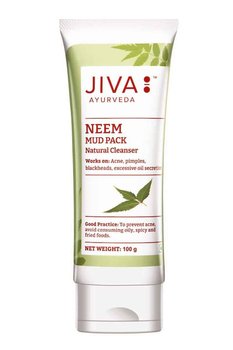 Jiva, Maseczka do twarzy z Neem - przeciwtrądzikowe oczyszczenie, 100 g - JIVA