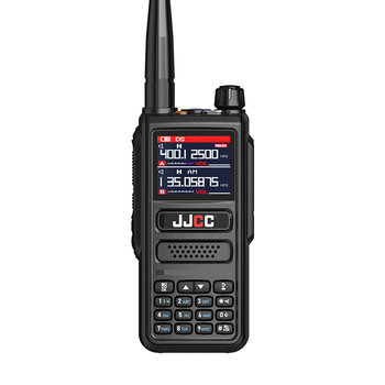 JJCC AC-8810 FM + AirBand, radiotelefon 144/220/350/430 MHz z odbiornikiem pasma lotniczego i radia FM - HamRadioShop