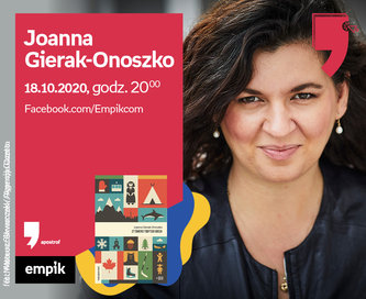 Joanna Gierak-Onoszko – Spotkanie | Wirtualne Targi Książki