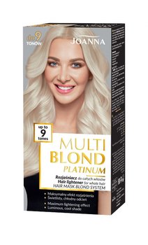 Joanna, Multi Blond, Platinum kremowy rozjaśniacz do całych włosów do 9 tonów, 1 szt. - Joanna