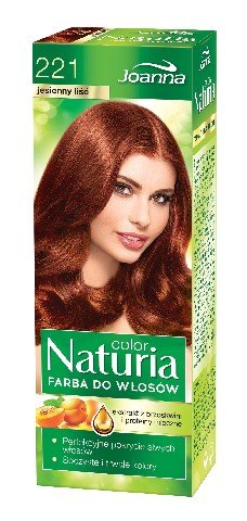Joanna Naturia Color Haarfarbe Herbstblatt – Mit Aloe Vera & Mandelöl, Lang Anhaltende Farbe