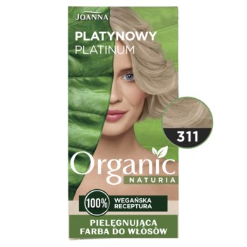 Joanna, Naturia Organic pielęgnująca farba do włosów 311 Platynowy - Joanna