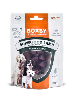JOHN DOG BOXBY Superfood Lamb with beet & nettle 120g smaczek dla psa - JOHN DOG