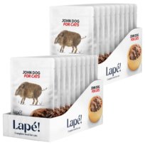 John Dog For Cats Lapé 20x100g Monobiałkowa Mokra Karma Dla Kota Z Dzikiem