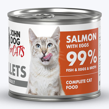 John Dog Forcat Fillet Łosoś Z Jajkami 140g - JOHN DOG
