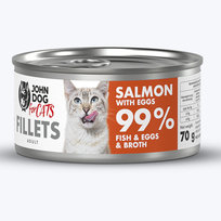 John Dog Forcat Fillet Łosoś Z Jajkami 70g