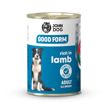 JOHN DOG GOOD FORM Lamb Adult Jagnięcina 400g - JOHN DOG