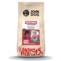 John Dog Good Form Low Grain Kurczak Adult 15Kg