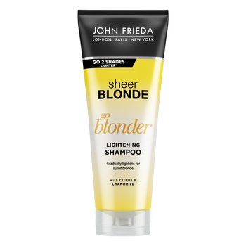 John Frieda, Sheer Blonde, szampon rozświetlający włosy blond, 250 ml - John Frieda