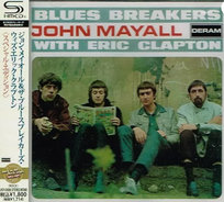 John Mayall And The Blues Breakers With Eric Clapton (SHM-CD) (Remastered) (Japanese Limited  Edition) (Stereo + Mono Version) Mayall John, Clapton Eric