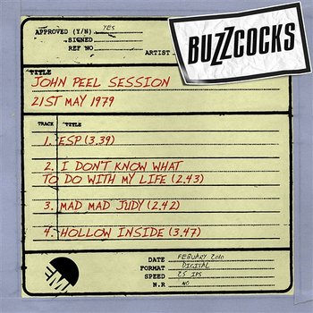 John Peel Session [21st May 1979] - Buzzcocks