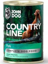 JohnDog Country Adult wieprzowina 800g