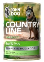 JohnDog Country Adult wołowina/wieprzowina 800g